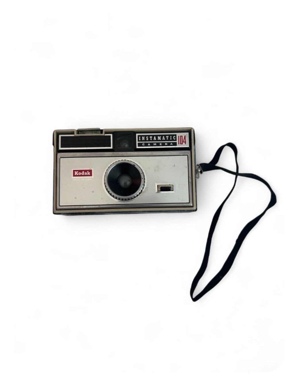 Kodak Instamatic 104 Vintage Film Camera Classic Film Collectible 1960s Retro